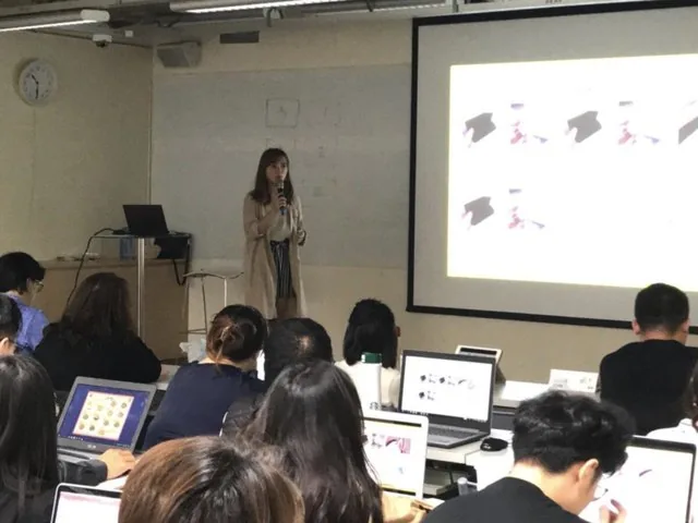 Vivi 授課現場