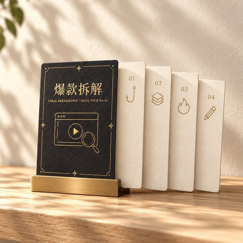 爆款拆解卡片