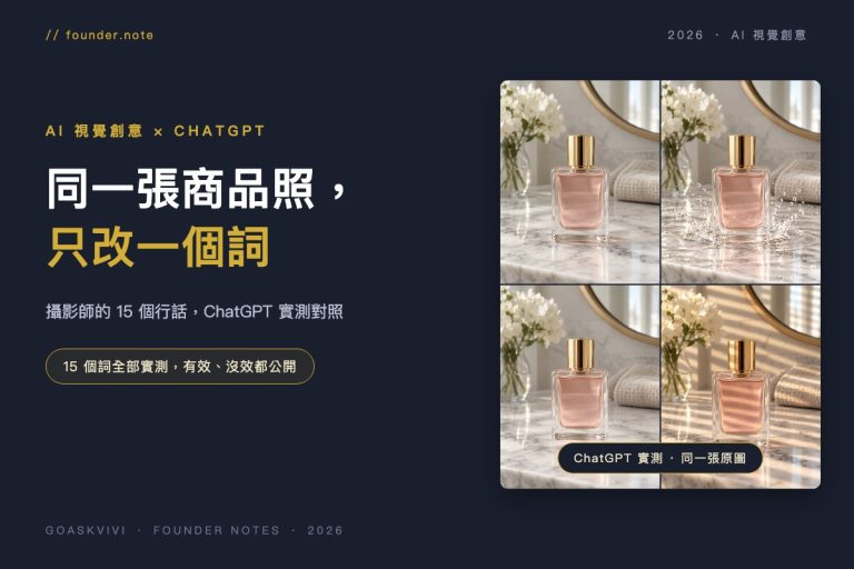 攝影師的 15 個行話：同一張商品照，只改 1 個詞